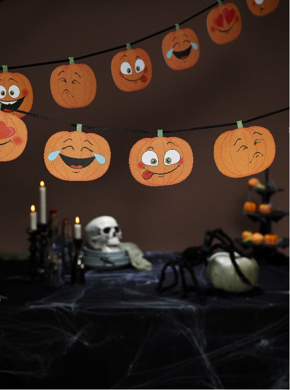 Slinger halloween pompoen