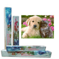 Jul & Julie Diamond Paint 40x50 cm- Pup en kitten