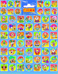Stickers clowntjes
