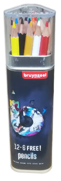 Bruynzeel Teens - (kleur)potloden - 12+6 stuks