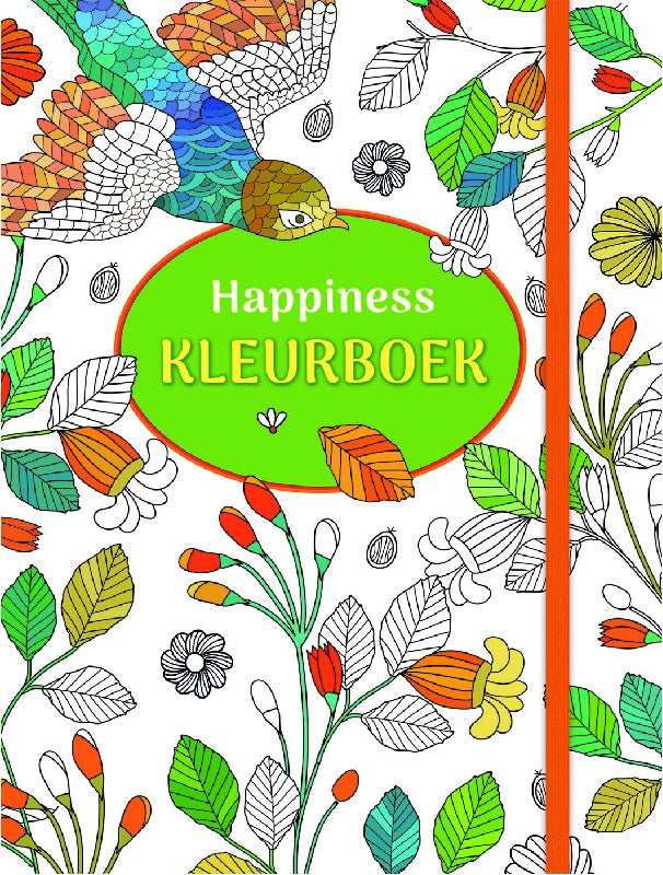 Boek Happiness kleurboek