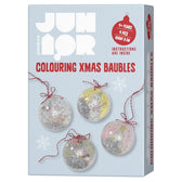 Panduro Junior DIY kit - Colouring Xmas Baubles