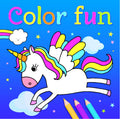 Boek Color fun unicorns