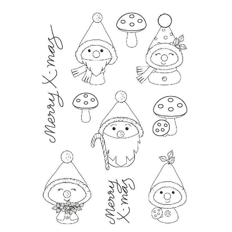Clearstamp Kerstman