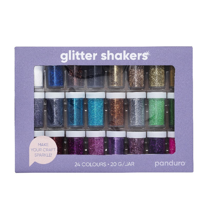 Glitters - set van 24x20 gram