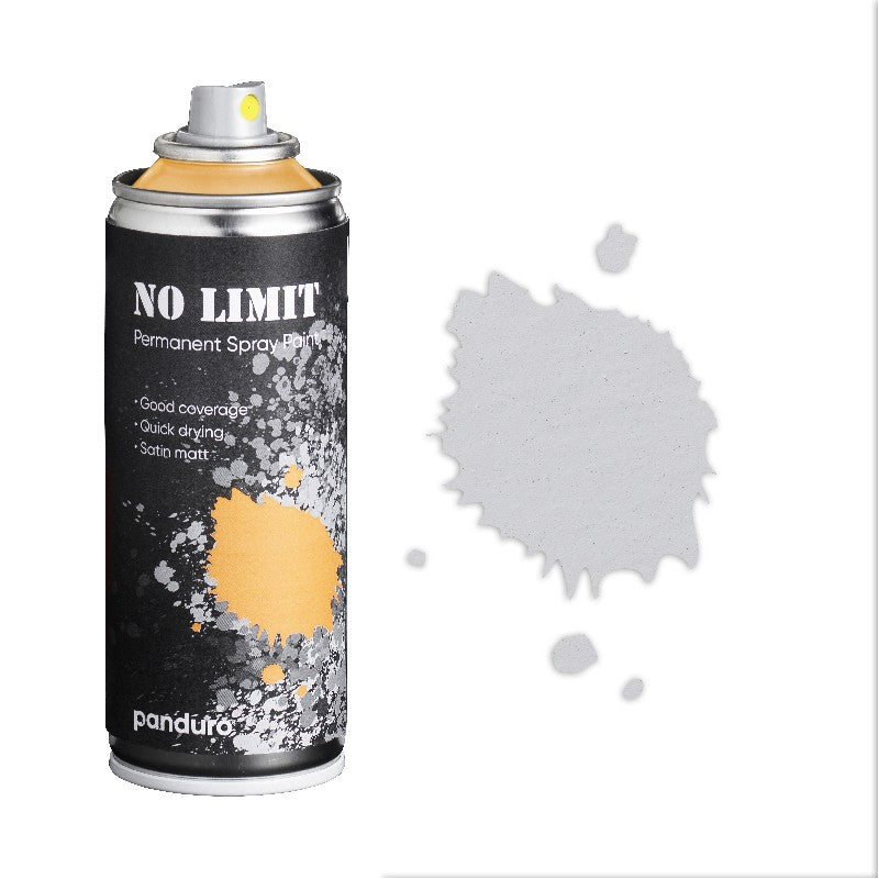 No limit spraypaint 200 ml - licht grijs