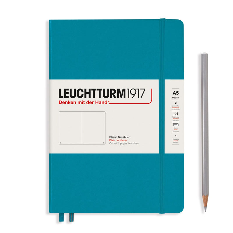 LEUCHTTURM1917 - notebook A5 - blanco - oceaan