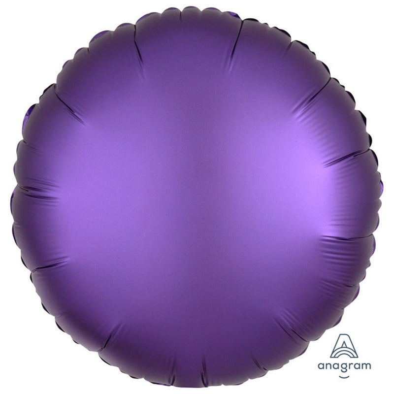 folie ballon 43 cm - paars