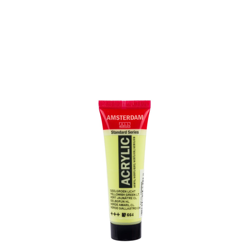 Amsterdam acrylverf - 20 ml - geelgroen licht 664