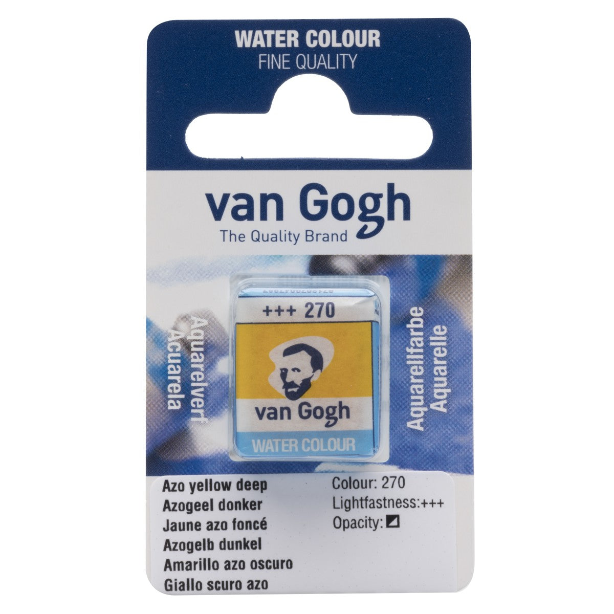 van Gogh aquarelverf - napje - azogeel donker 270