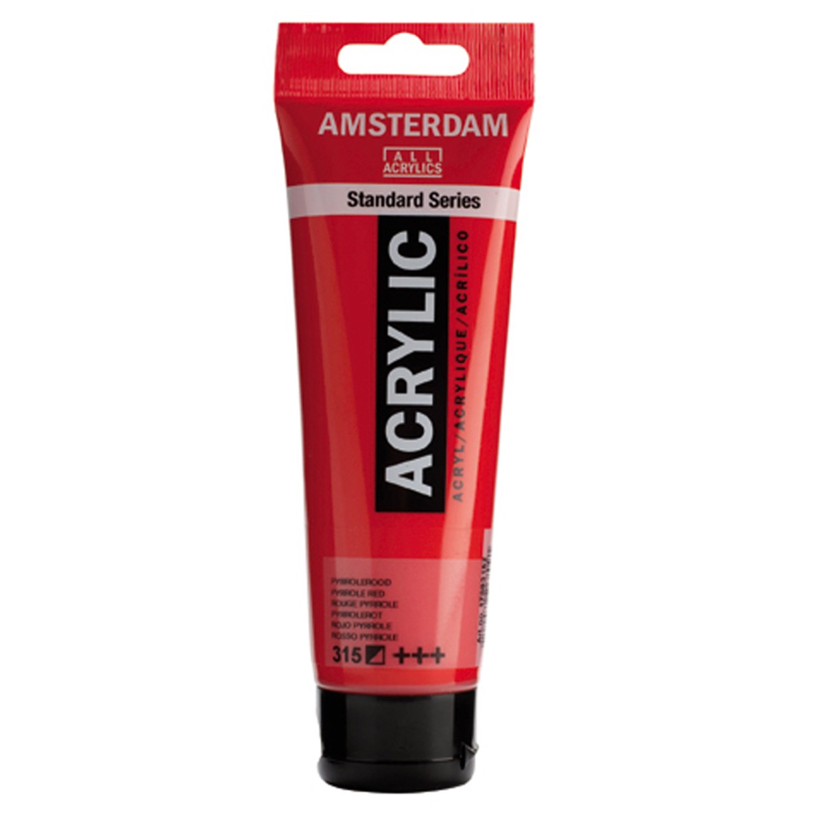 Amsterdam acrylverf - 120 ml - pyrrolerood 315