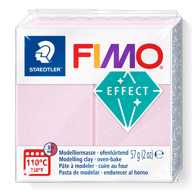 FIMO Soft Effect - 57 gram - gemstone rose quartz