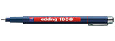edding 1800 profipen - 0,7 mm - rood