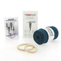 Hoooked DIY kit - macramé plantenhanger Bali - petrol