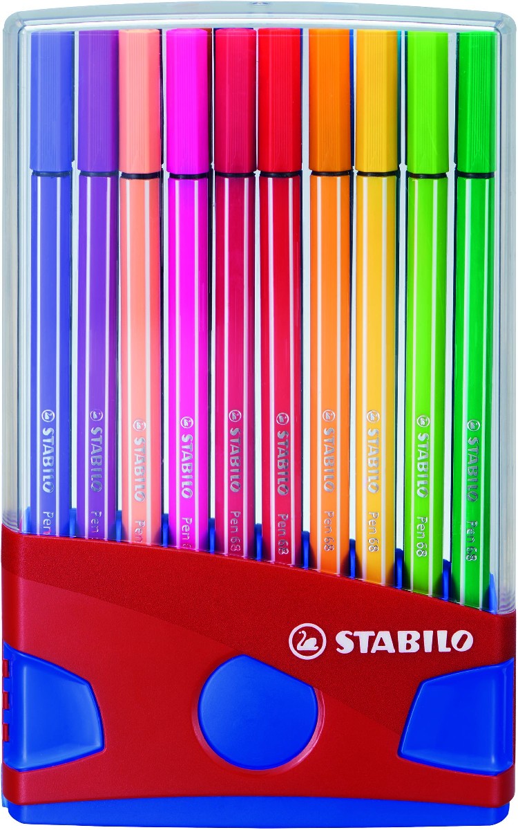 STABILO Pen 68 ColorParade - 20 stuks