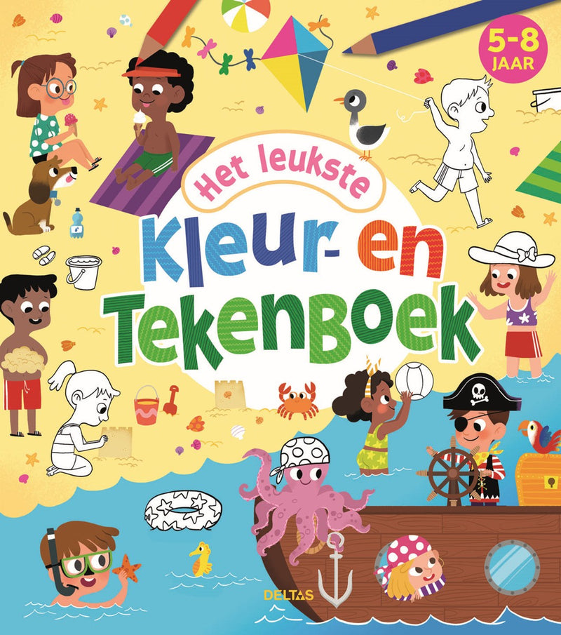 Kleurboek - Het leukste kleur- en tekenboek