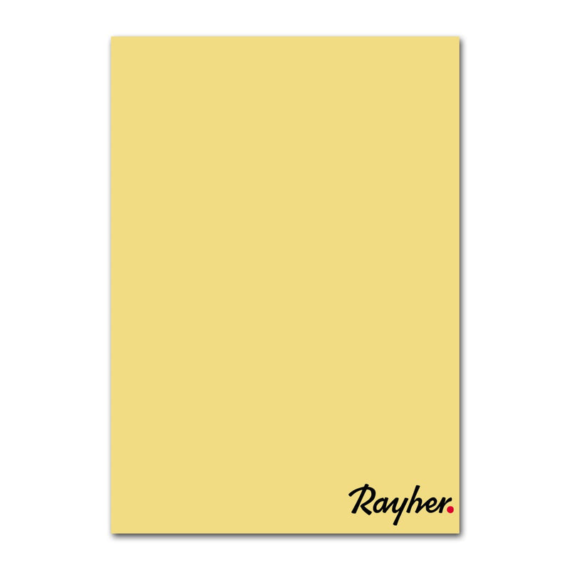Crepla hobbyrubber - 20x30 cm - 2 mm - geel