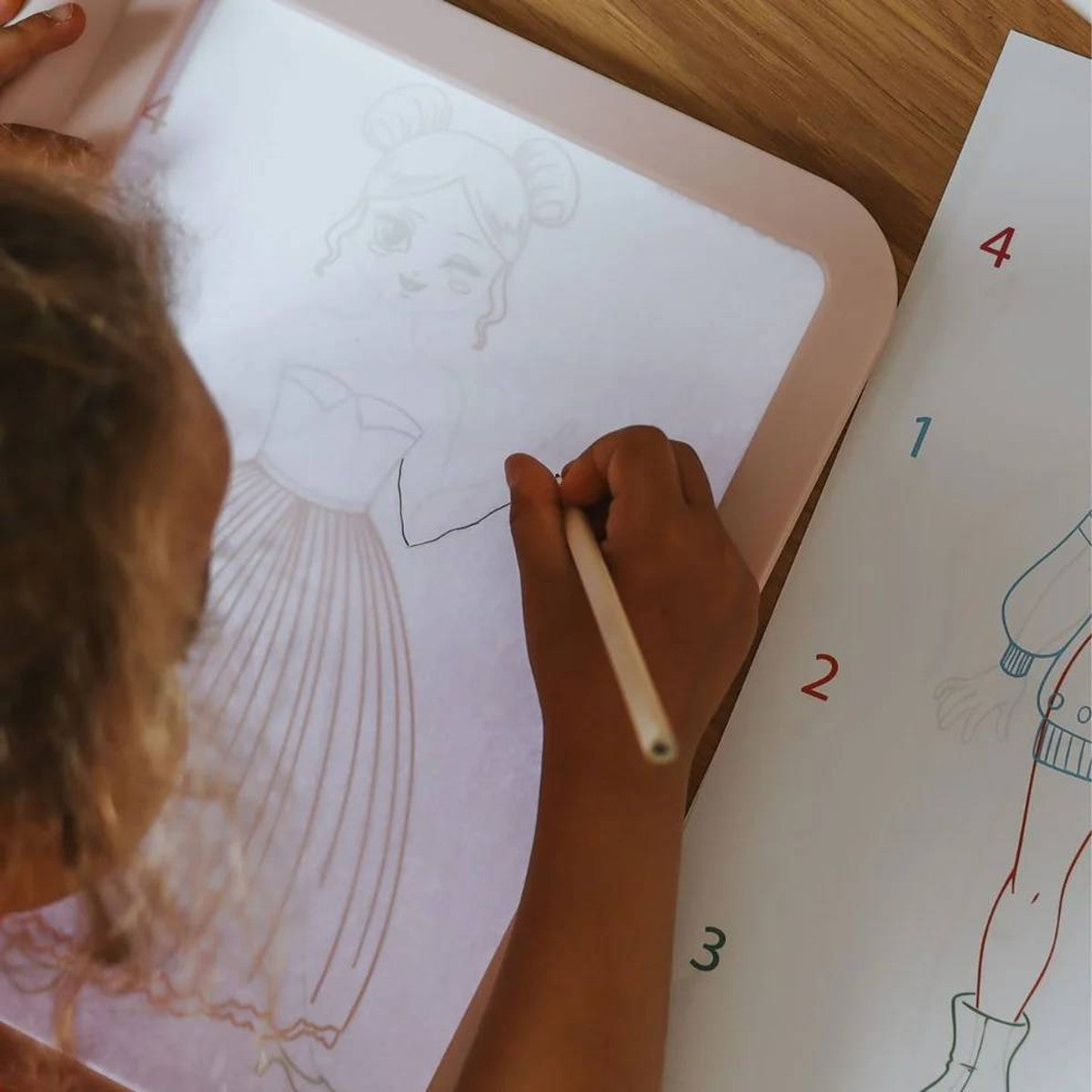 Kidydraw Pro duo tekenbord - fashion