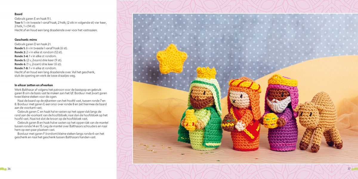Boek - De kerststal haken