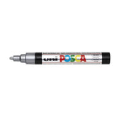 POSCA acrylmarker - medium PC-5M - 1,8-2,5 mm - zilver