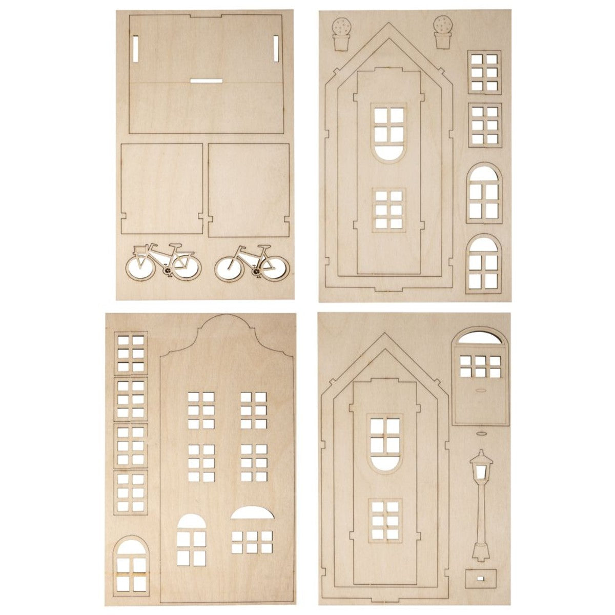 Rayher houten 3D puzzel - Nordic