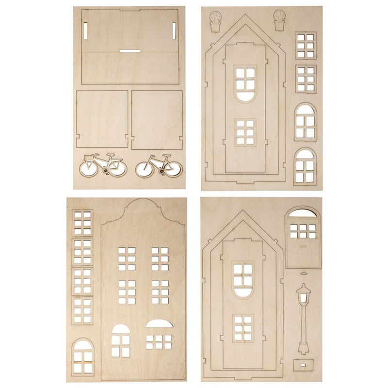 Rayher houten 3D puzzel - Nordic