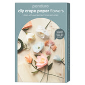 Panduro DIY kit - papieren bloemen - crêpepapier
