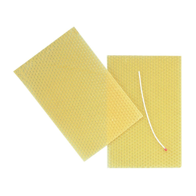 bijenwas plaat 100% - 14x40 cm