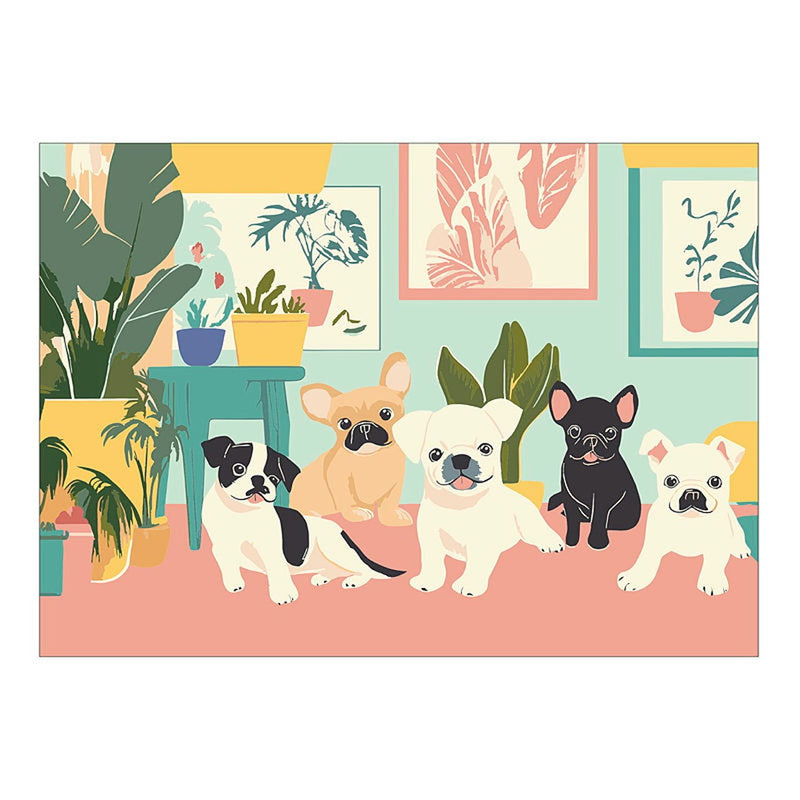Schilderen op nummer - honden