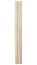 Houten stok - 9,5 mm - 50 cm - 6 stuks