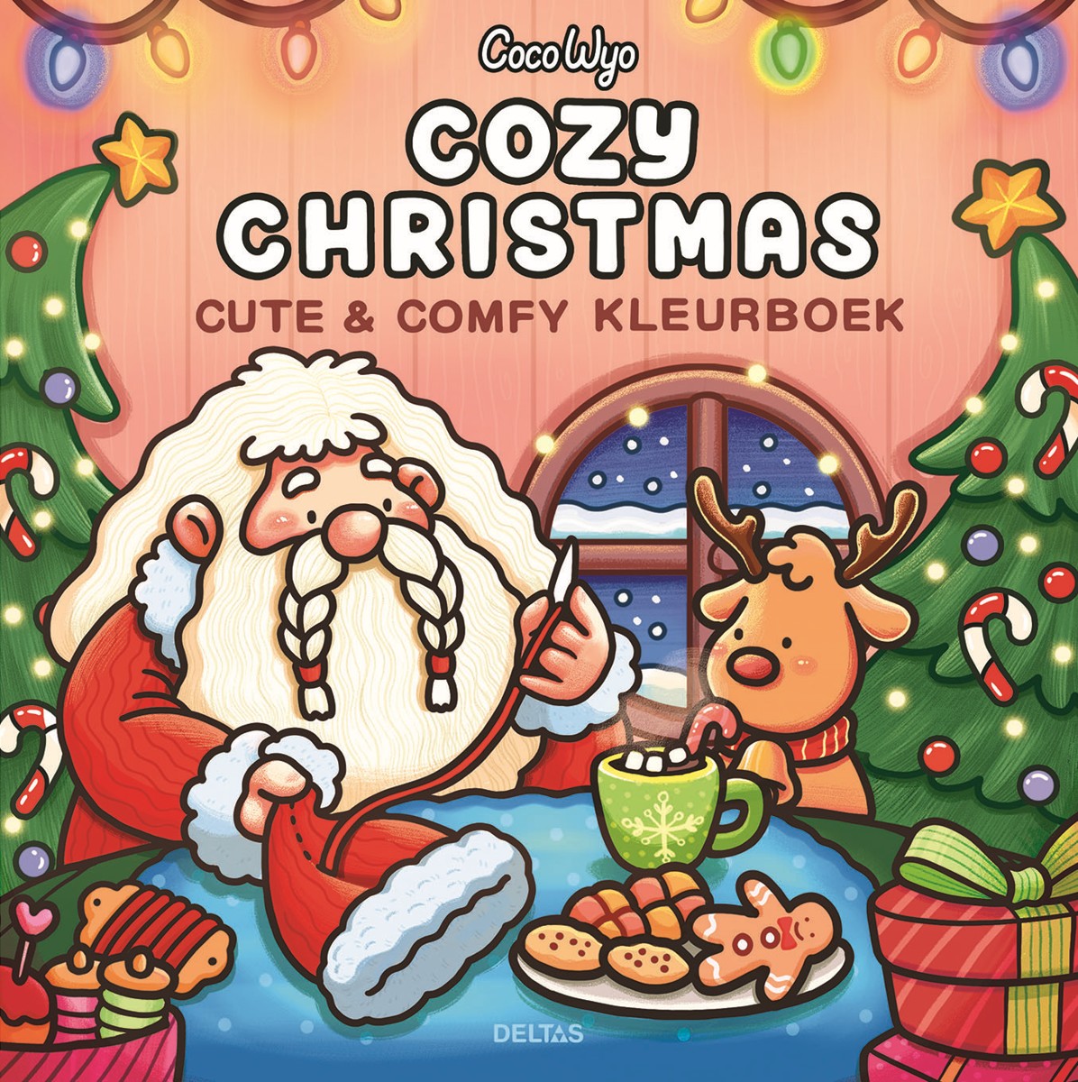 Kleurboek - Cozy Christmas Cute & Comfy Kleurboek