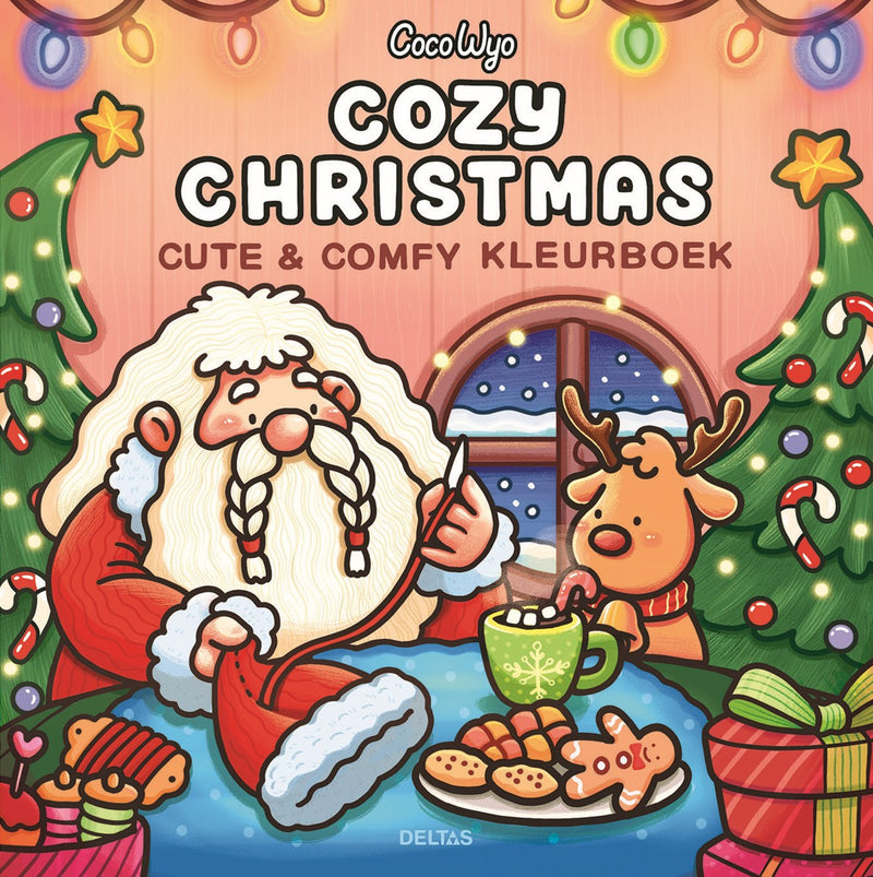 Kleurboek - Cozy Christmas Cute & Comfy Kleurboek