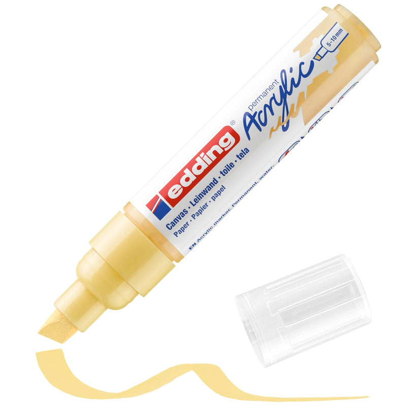 edding 5000 acrylic marker broad - 915 pastelgeel