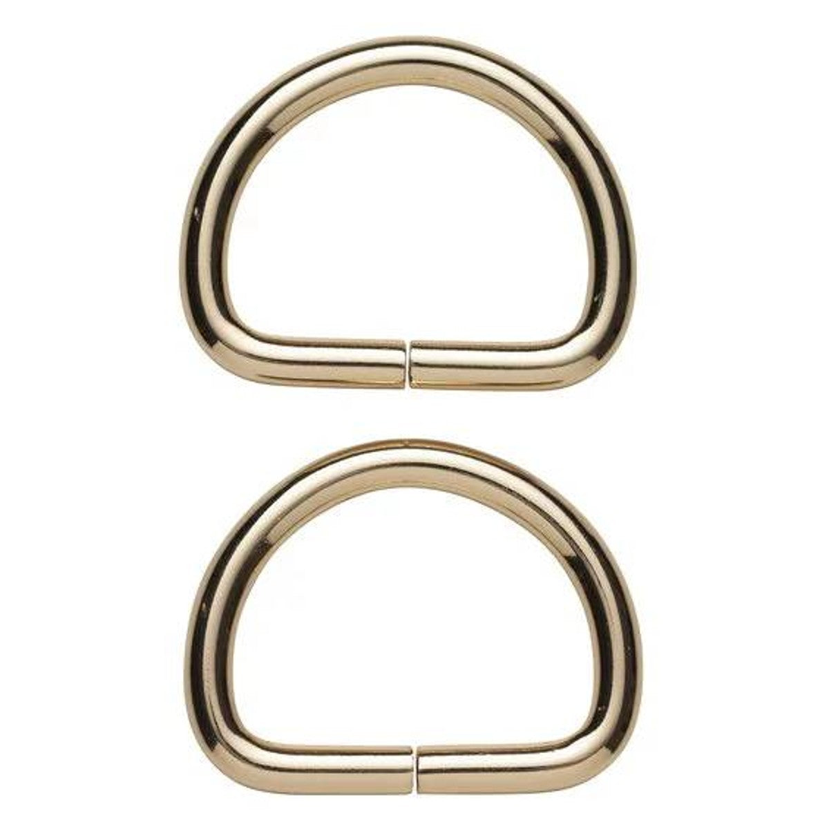 D-ring metaal - 30 mm - goudkleurig