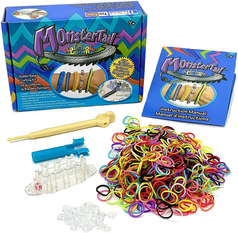 Loom set Monster tail  - rainbow loom