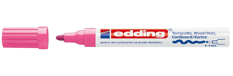 edding 4000 matlak marker - 2 tot 4 mm - roze