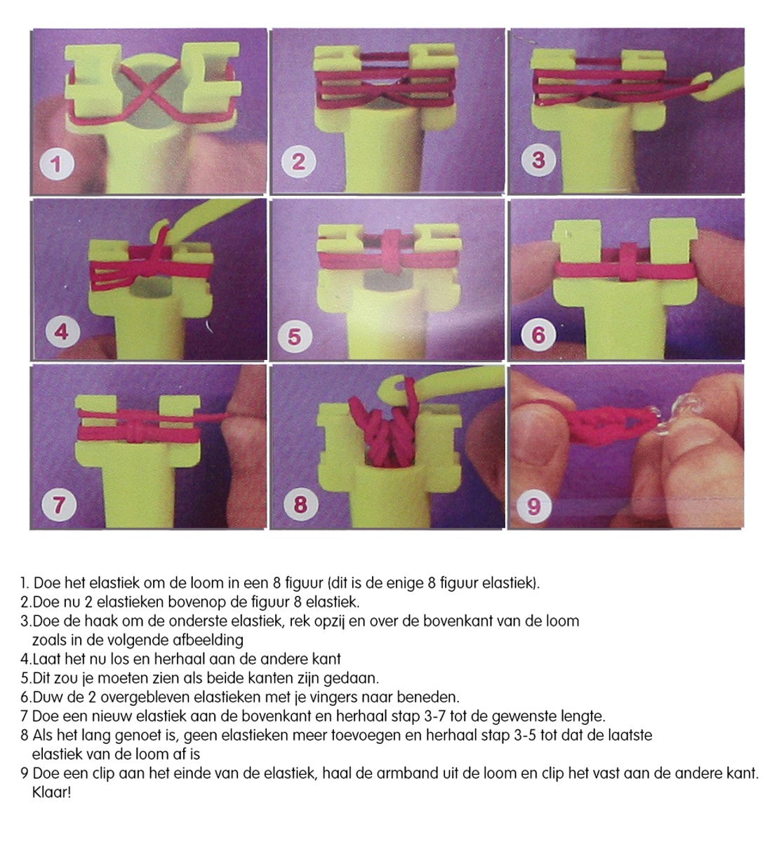 weavy loom armbandjes set