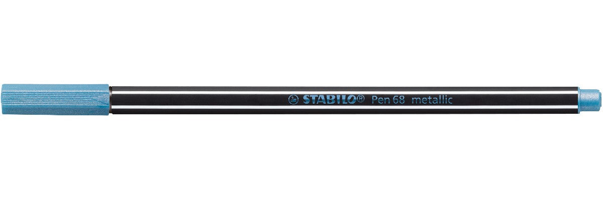 STABILO Pen 68 metallic - blauw 841