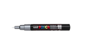 POSCA acrylmarker - extra fijn PC-1MC - 0,7-1 mm - zilver