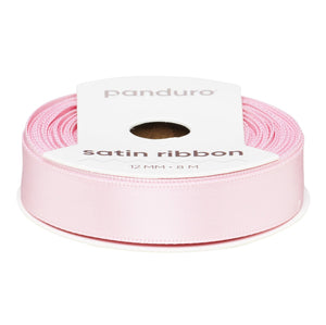 Satijnlint - 12 mm - lichtroze