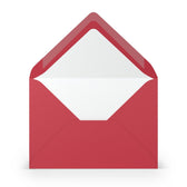 Enveloppen - C6 - 5 stuks - rood