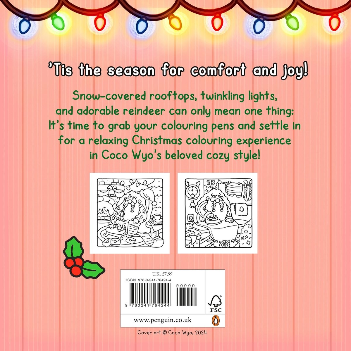 Kleurboek - Cozy Christmas Cute & Comfy Kleurboek
