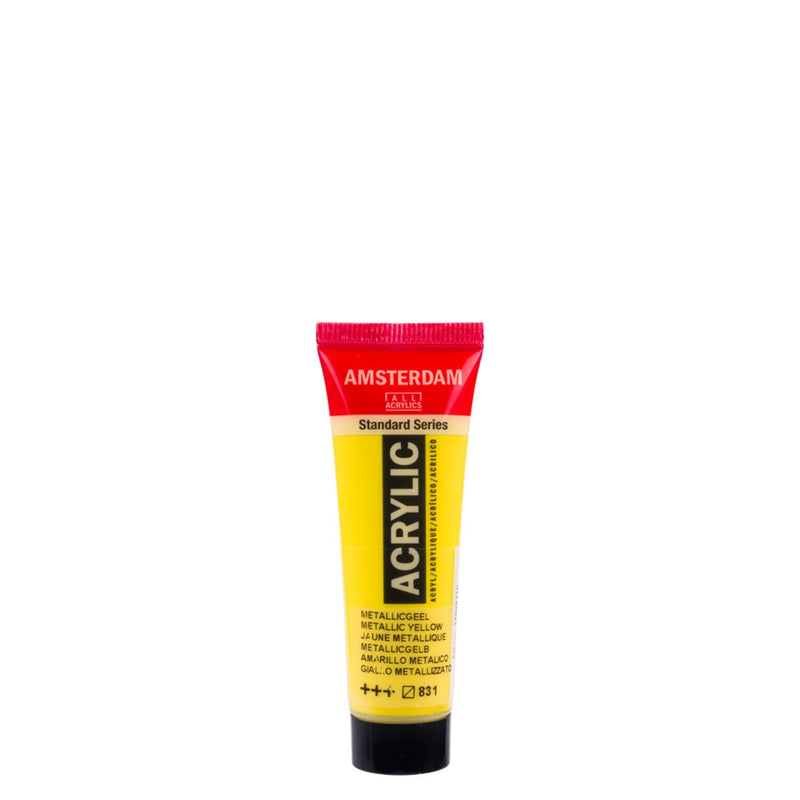 Amsterdam acrylverf - 20 ml - metallicgeel 831