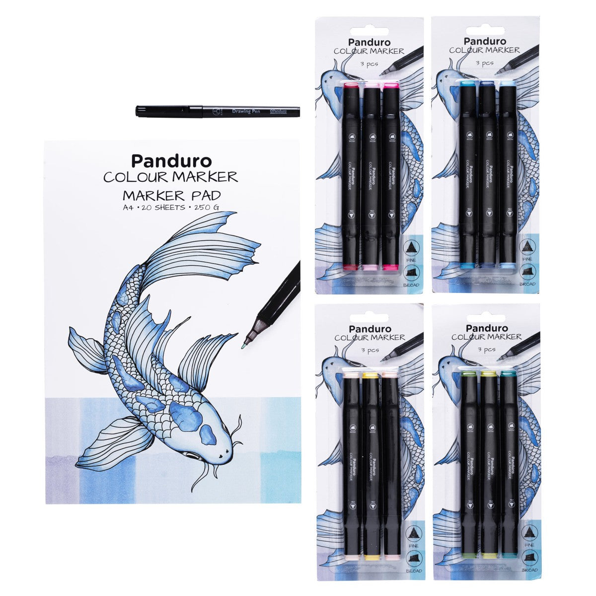 Panduro alcohol marker startset