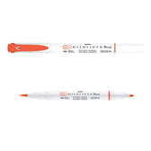 Zebra Brush Mildliner - highlighters - 10 stuks