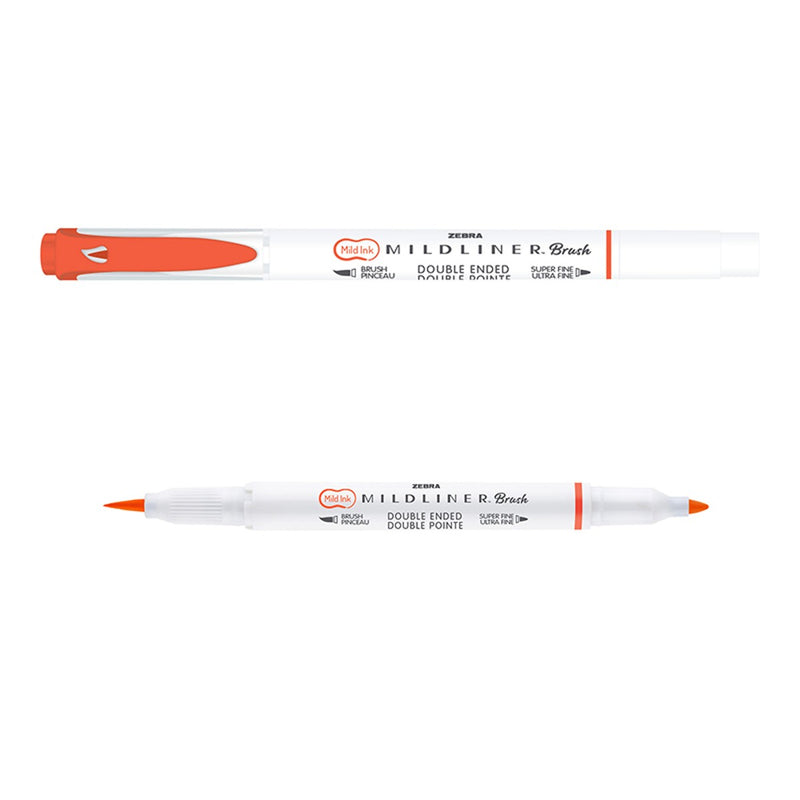 Zebra Brush Mildliner - highlighters - 10 stuks