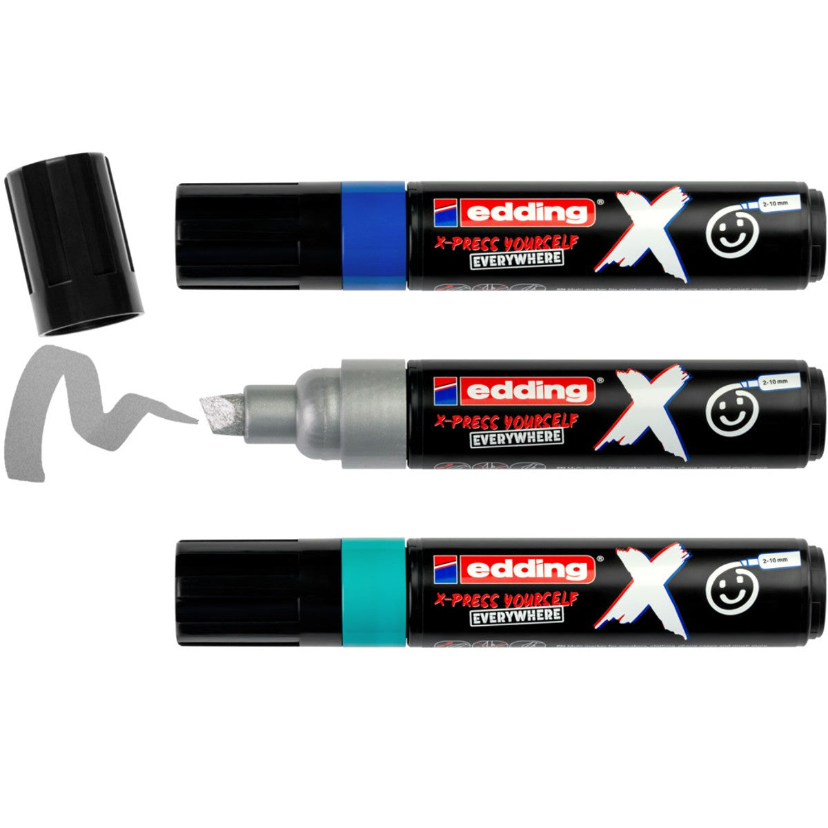 edding 6900 X Multi Marker - 3 stuks - oceaan