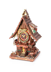 Robotime houten 3D puzzel - Cuckoo Clock