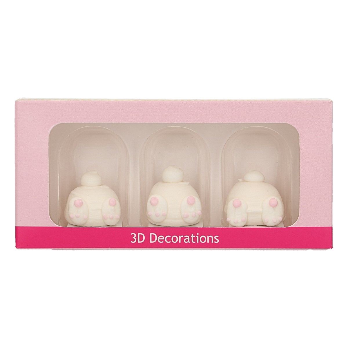 FunCakes suikerdecoratie - 3D konijntjes