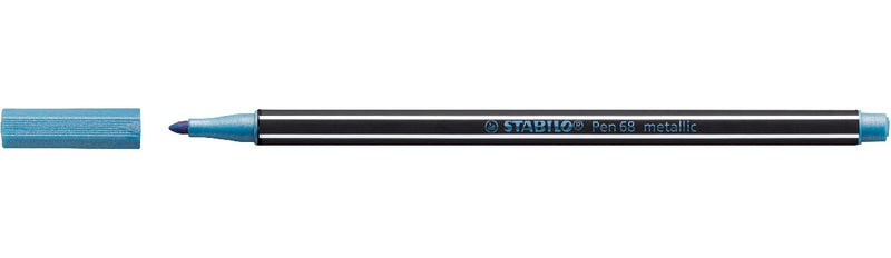 STABILO Pen 68 metallic - blauw 841